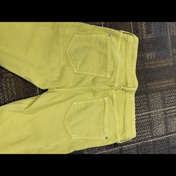 Yellow skinny jeans, Anthropologie - Picture 4 of 8